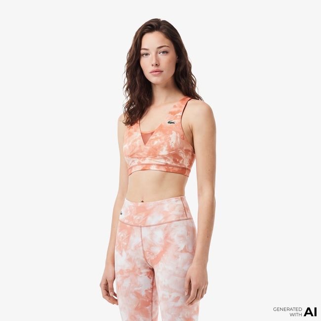  Kadın Desenli Turuncu Bra