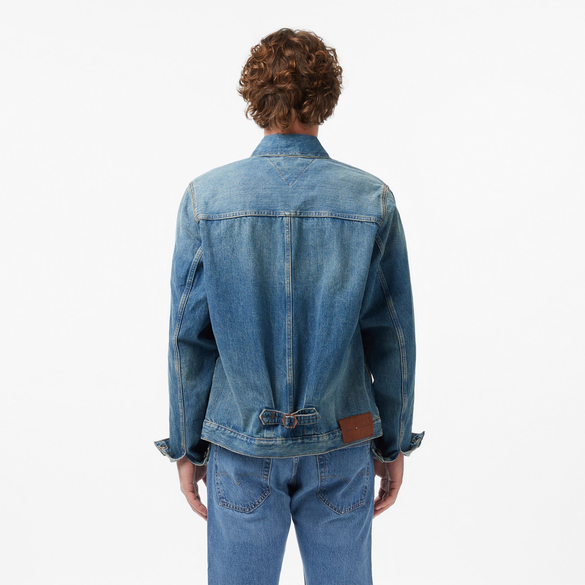 Tommy Hilfiger Denim Mainline Erkek Mavi Ceket