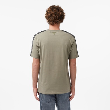  Guess Arlo Aktif Regular Fit Erkek Haki T-Shirt