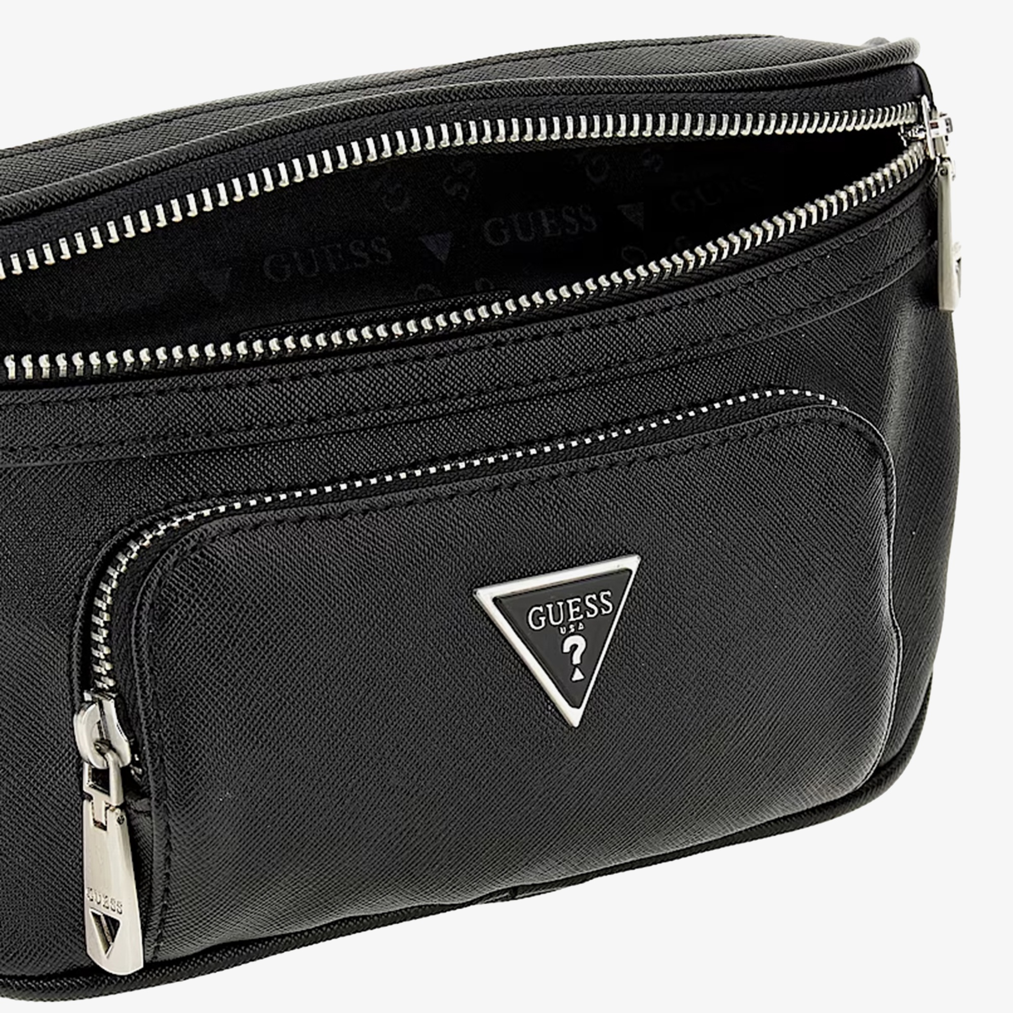 Guess Milano Erkek Siyah Bel Çantası