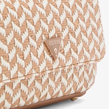  Guess Tessi Kadın Kahverengi Omuz Çantası