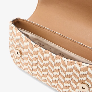  Guess Tessi Kadın Kahverengi Omuz Çantası