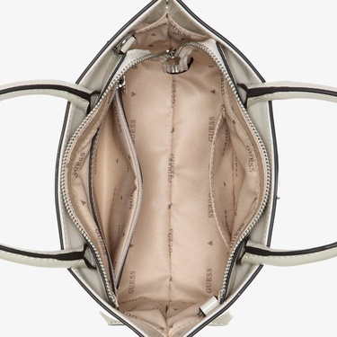  Guess Arnela II Tote Kadın Ekru Omuz Çantası