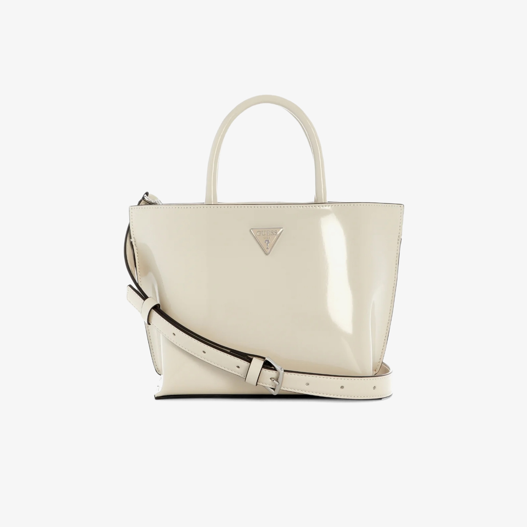 Guess Arnela II Tote Kadın Ekru Omuz Çantası