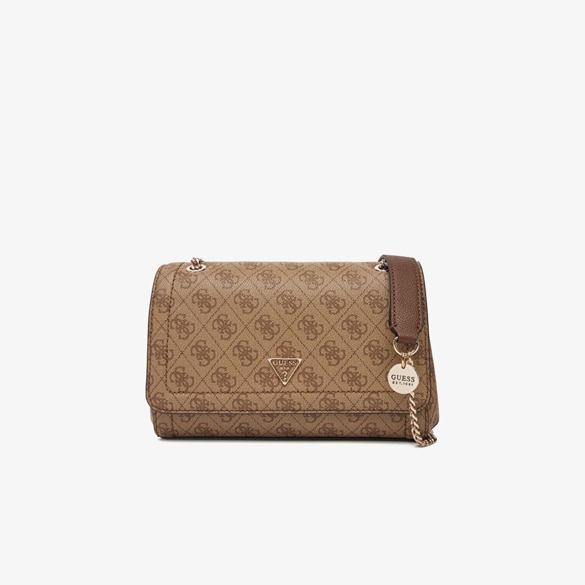 Guess Noelle II Kadın Kahverengi Omuz Çantası