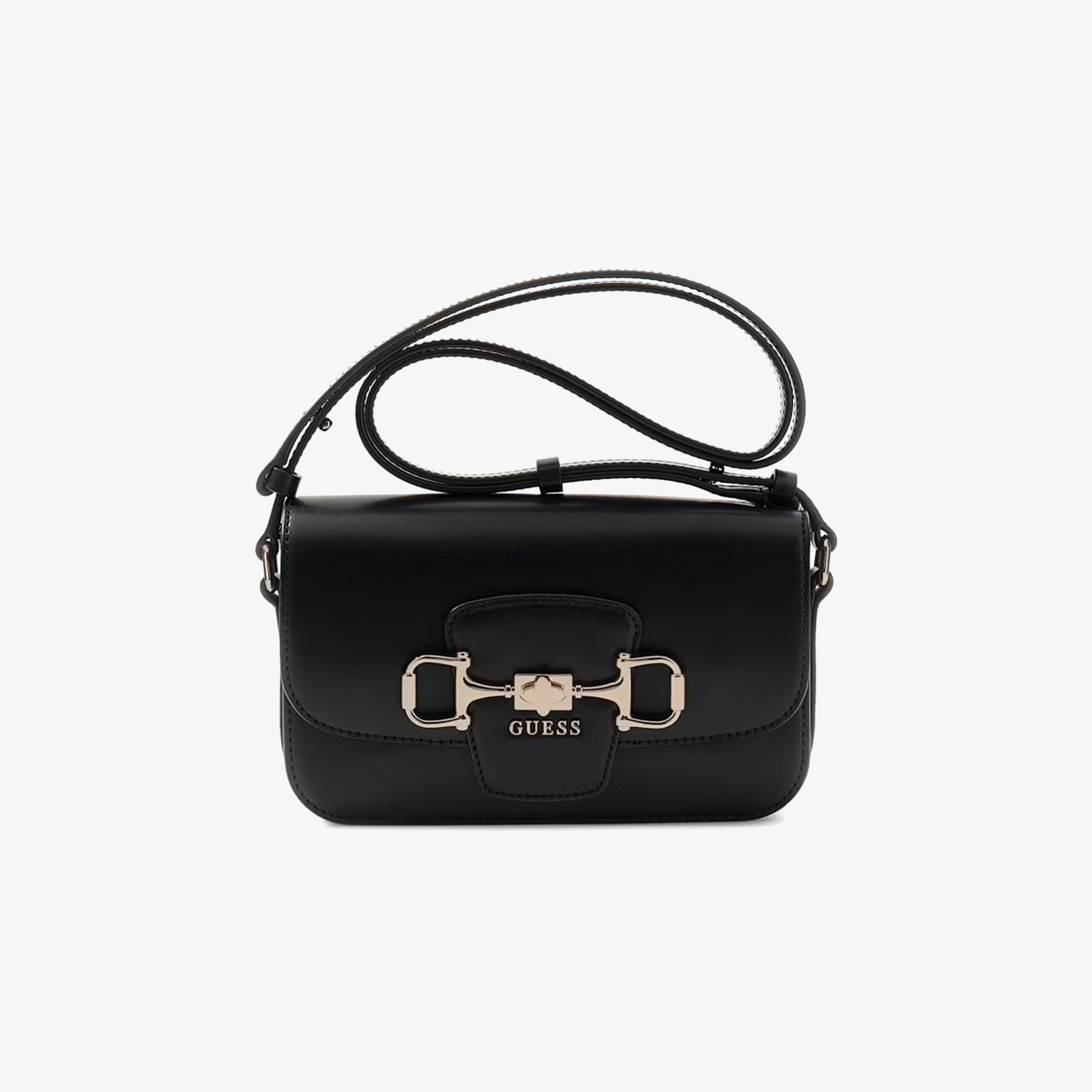 Guess Janie Logo Kadın Antrasit El Çantası