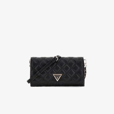  Guess Giully II Kadın Siyah Omuz Çantası