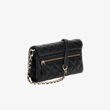  Guess Giully II Kadın Siyah Omuz Çantası