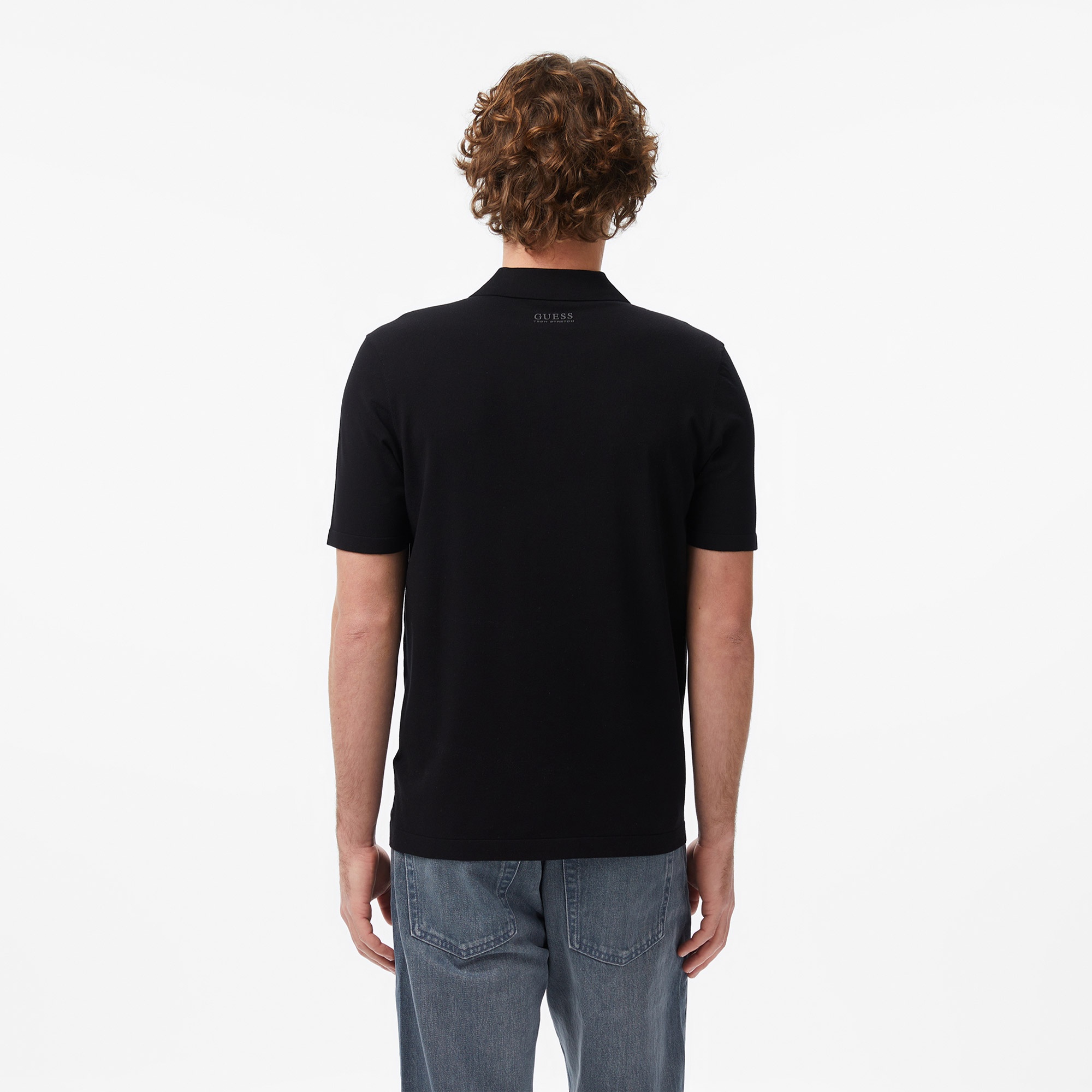 Guess Kadir Erkek Siyah Triko
