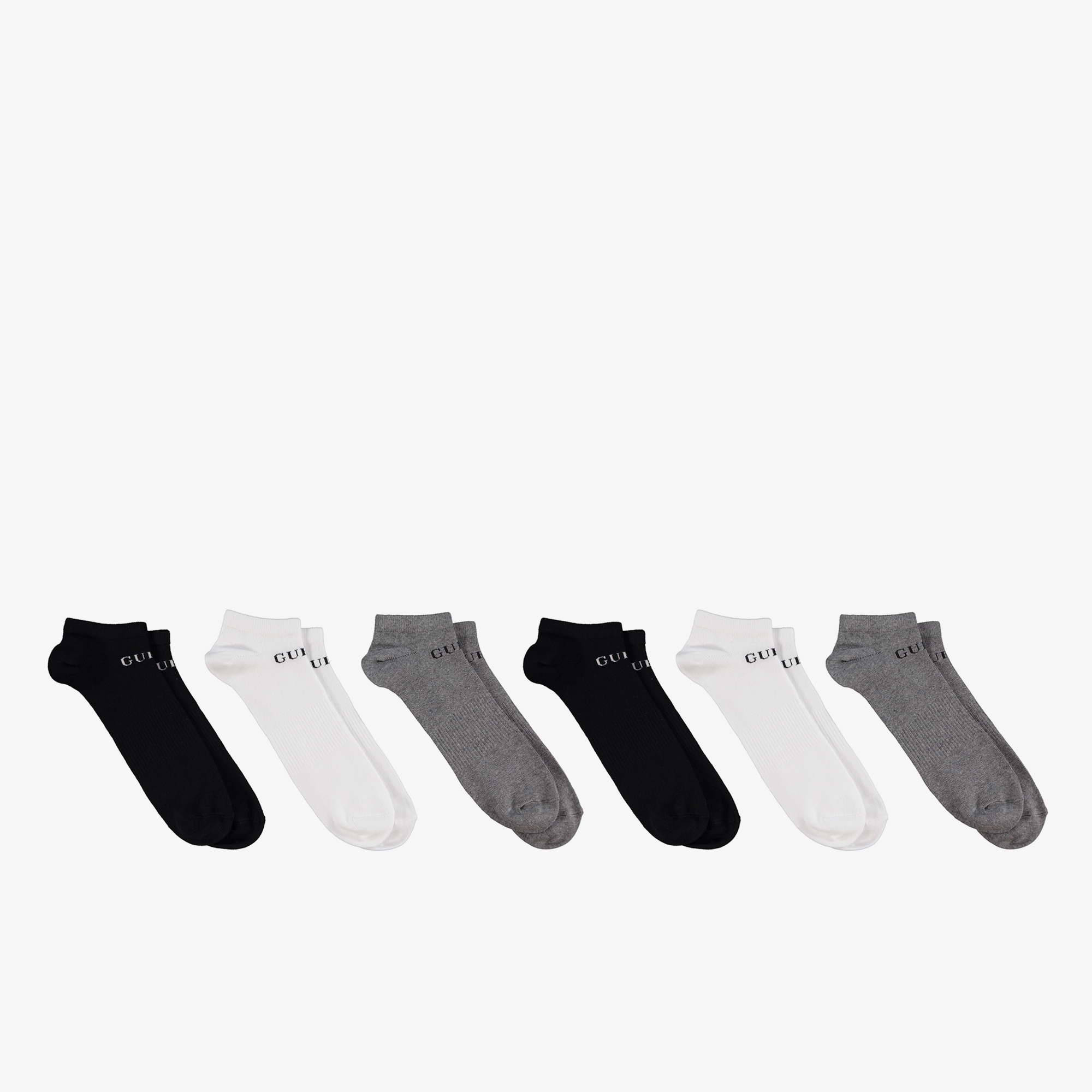  Guess Sneak Erkek Renkli 3'Lü Çorap