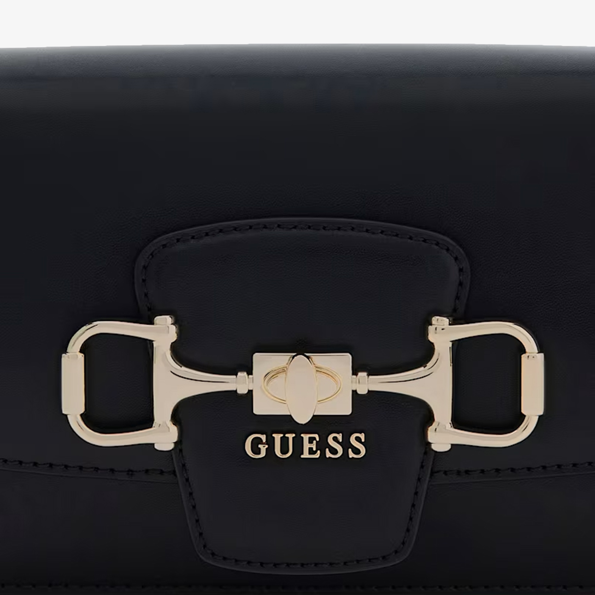 Guess Janie Logo Kadın Antrasit El Çantası