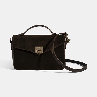  Kadın Kahve Omuz Askılı El Çantası