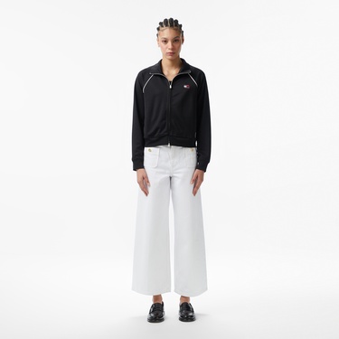  Tommy Hilfiger Badge Kadın Siyah Ceket