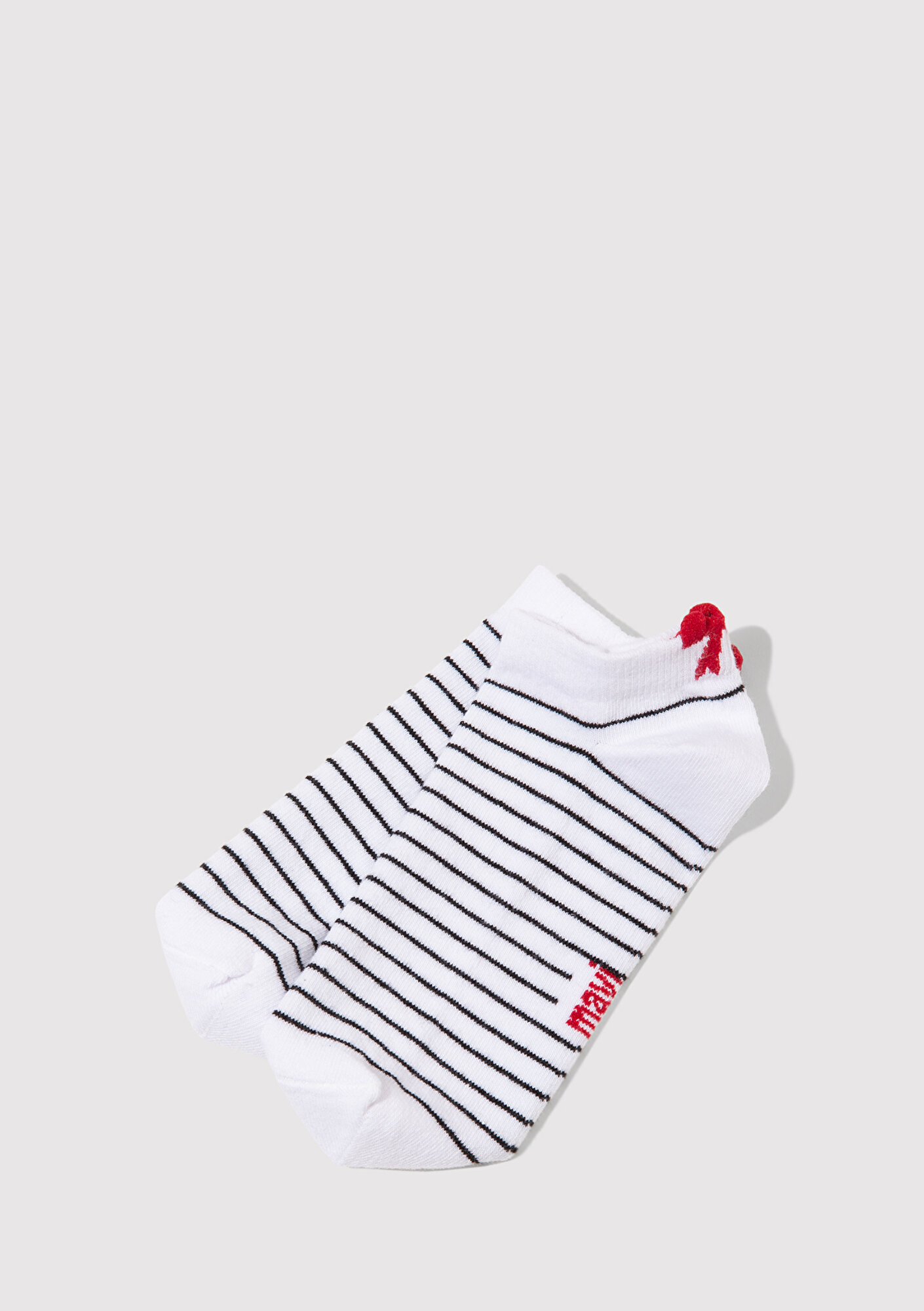 Mavi Beyaz Patik Çorap 1913786-620