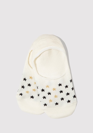  Mavi Beyaz Babet Çorap 1913775-620