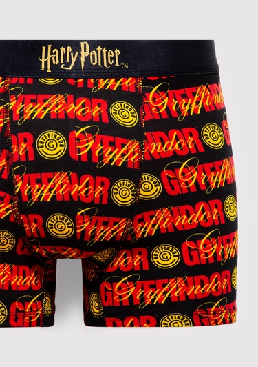  Mavi Harry Potter Baskılı Siyah Boxer 0912219-900