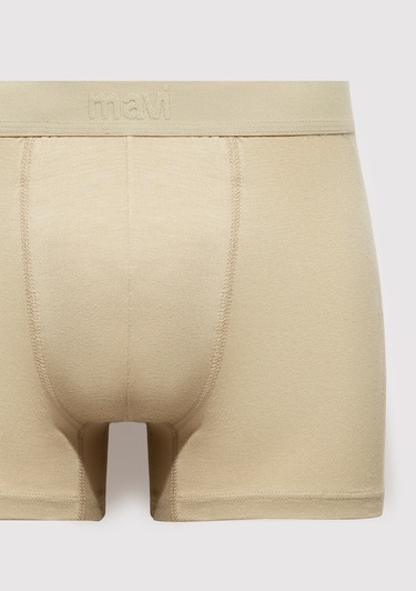  Mavi Bej Basic Boxer 0911853-70185