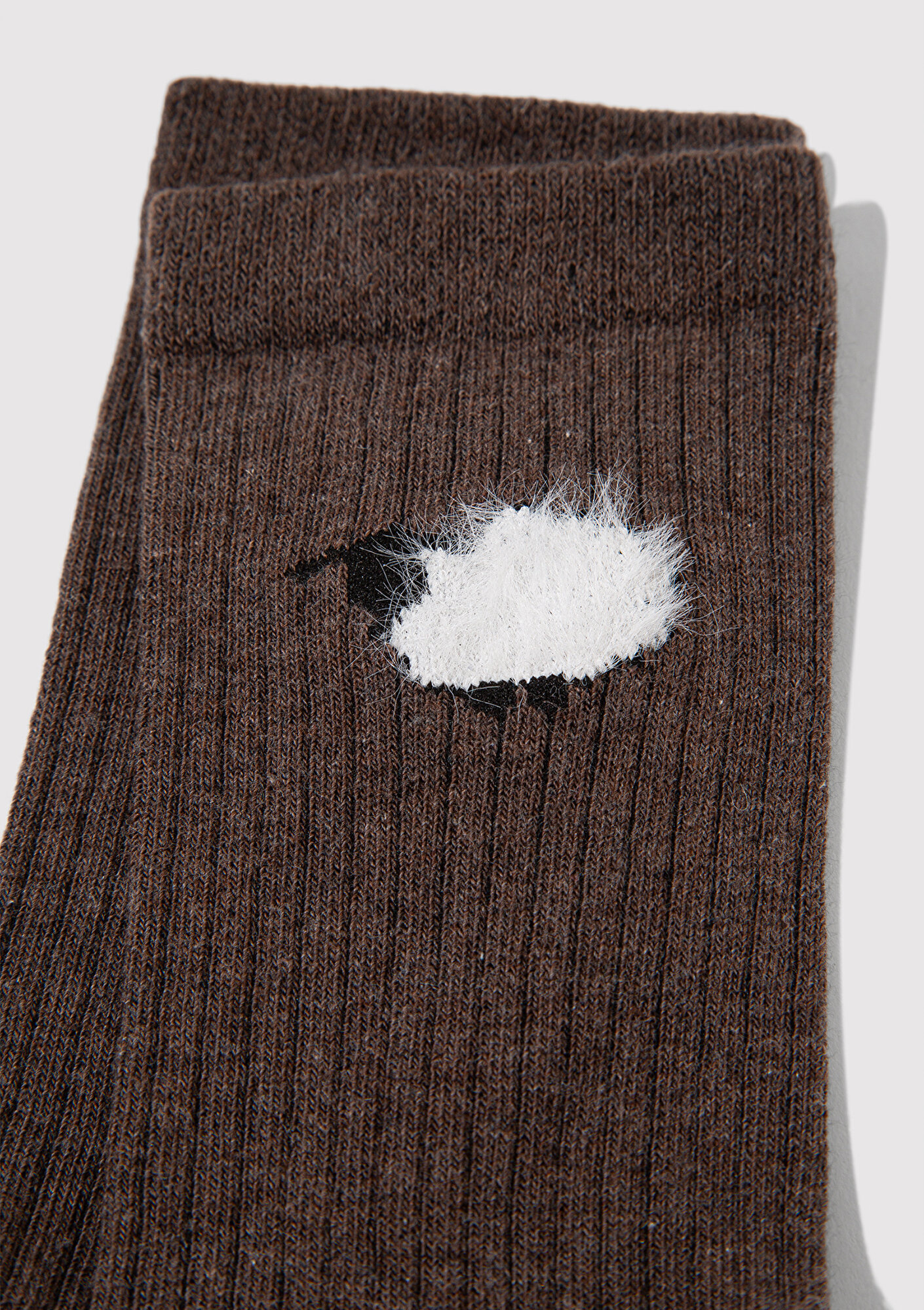 Mavi Kahverengi Soket Çorap 1914180-22864