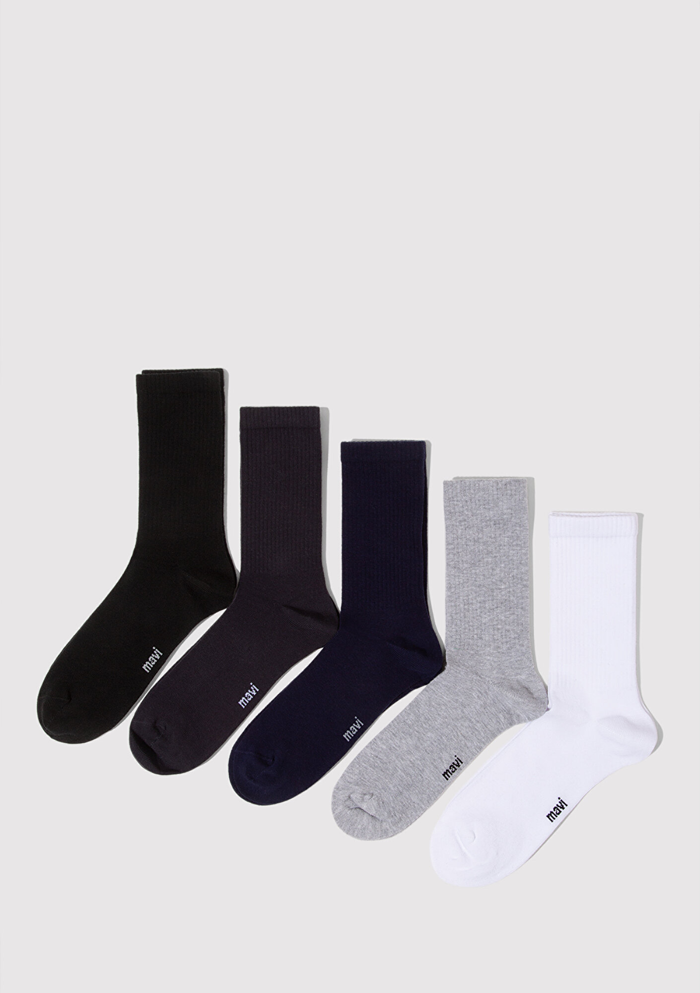  Mavi 5li Soket Çorap 0912353-900