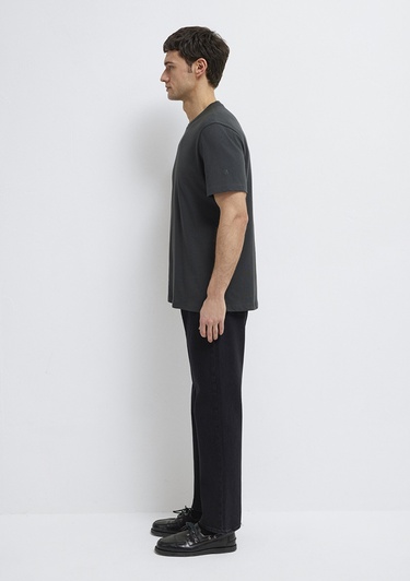  Mavi Antrasit Basic Tişört Regular Fit / Normal Kesim 0613477-70092