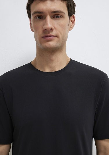  Mavi Mavi Black Siyah (TENCEL™) Tişört Regular Fit / Normal Kesim 0613469-900