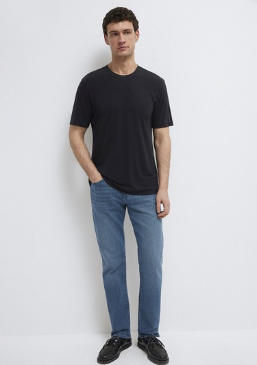  Mavi Mavi Black Siyah (TENCEL™) Tişört Regular Fit / Normal Kesim 0613469-900