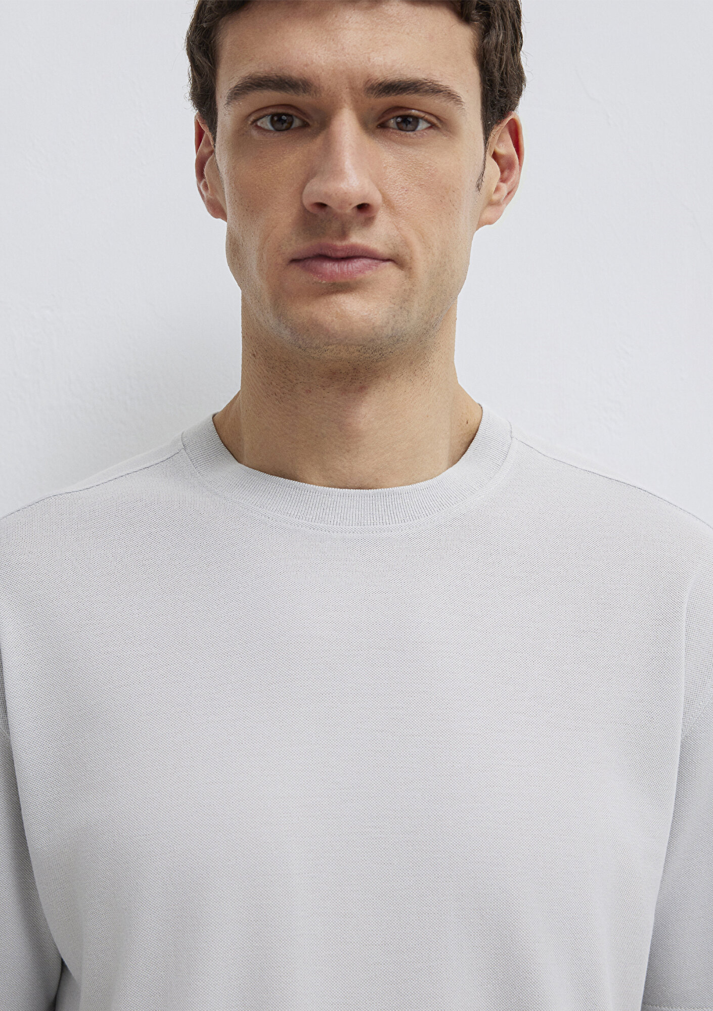  Mavi Mavi Black (TENCEL™) Liyosel Karışımlı Açık Mavi Tişört Loose Fit / Bol Rahat Kesim 0613468-70802