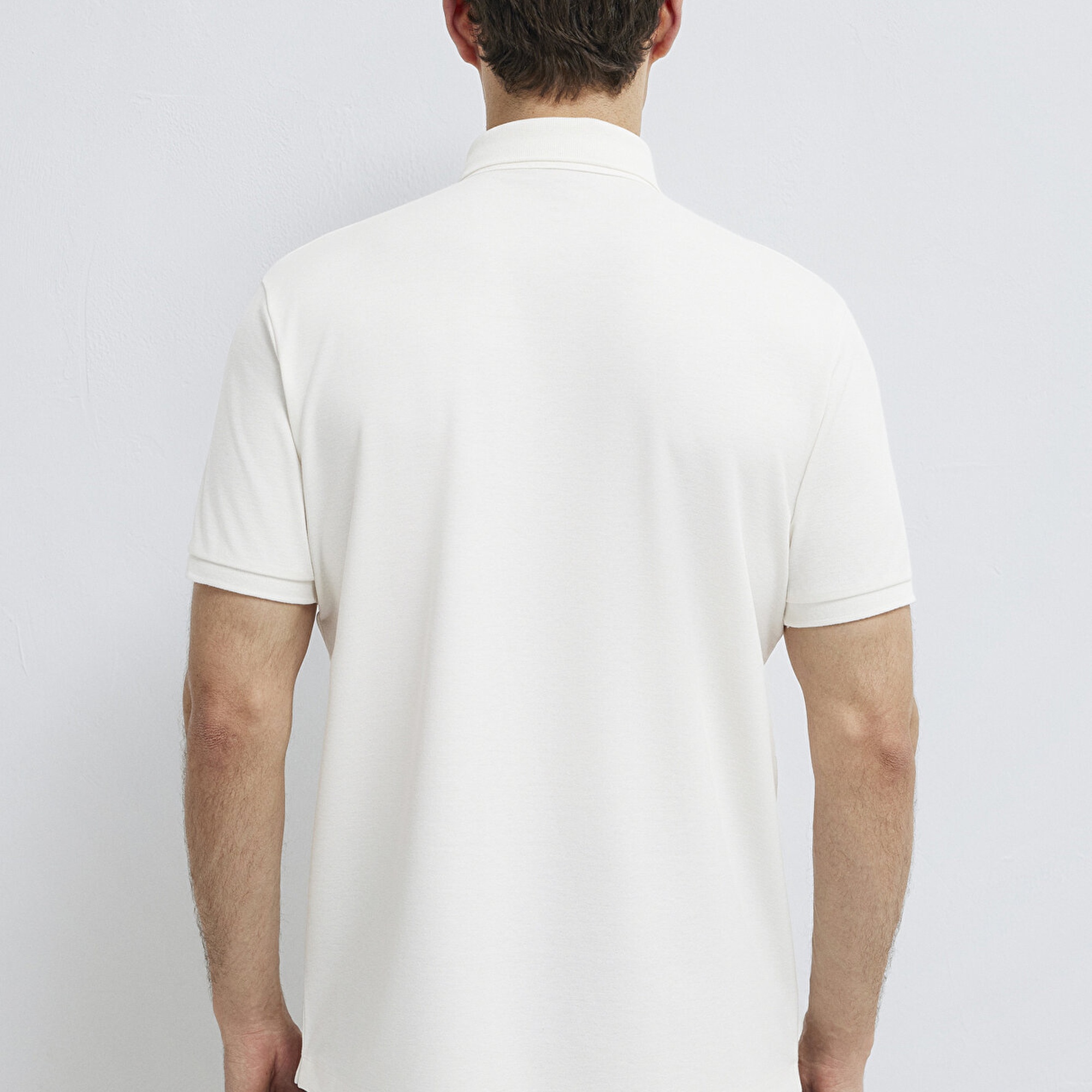 Mavi Mavi Black Ekru Polo Tişört Regular Fit / Normal Kesim 0613358-70057