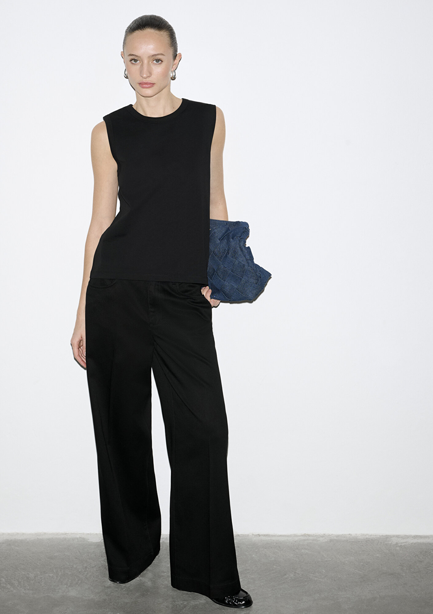  Mavi Siyah Pantolon 1011217-900