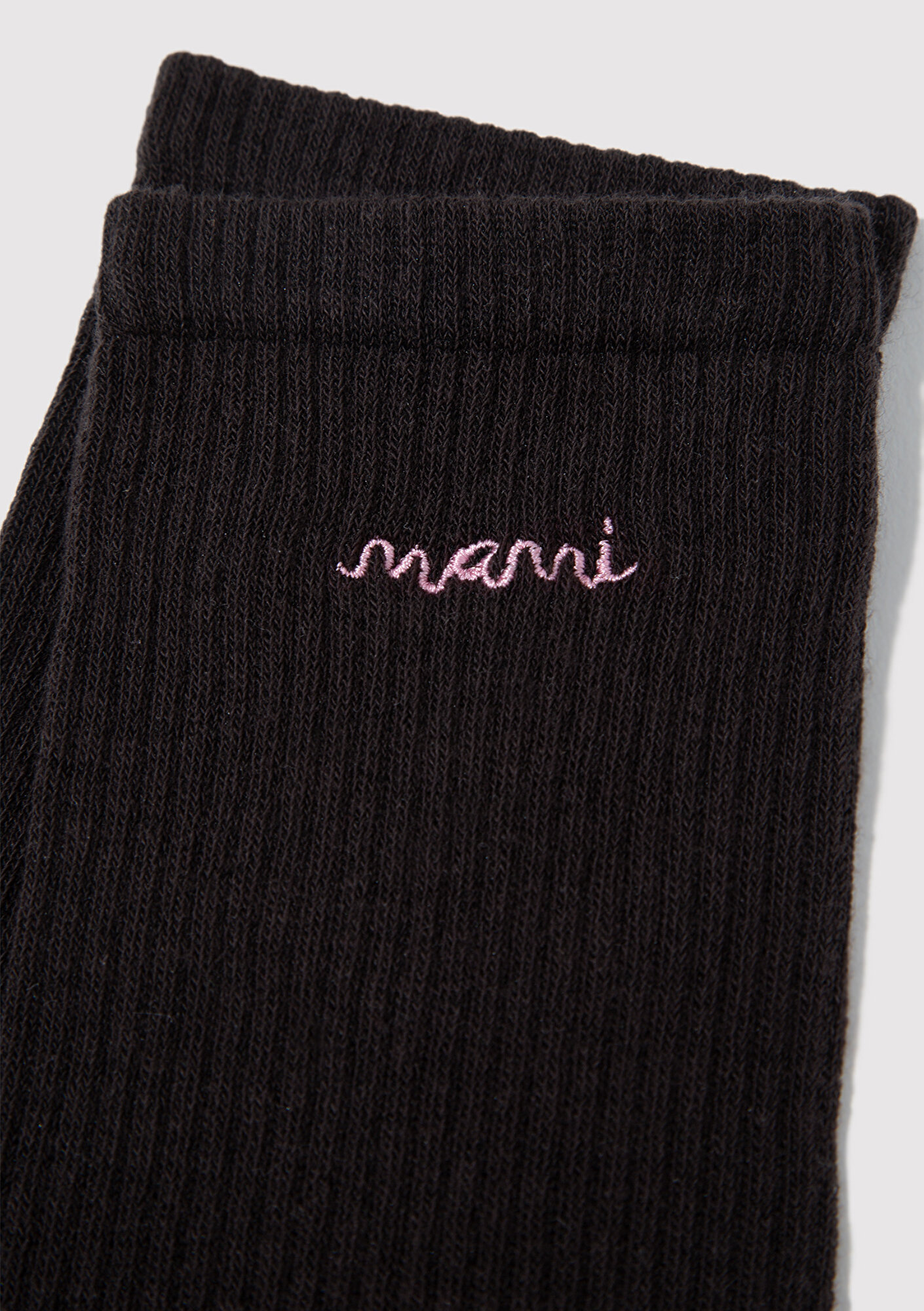 Mavi Mavi Logo Nakışlı Soket Çorap 1913235-29871