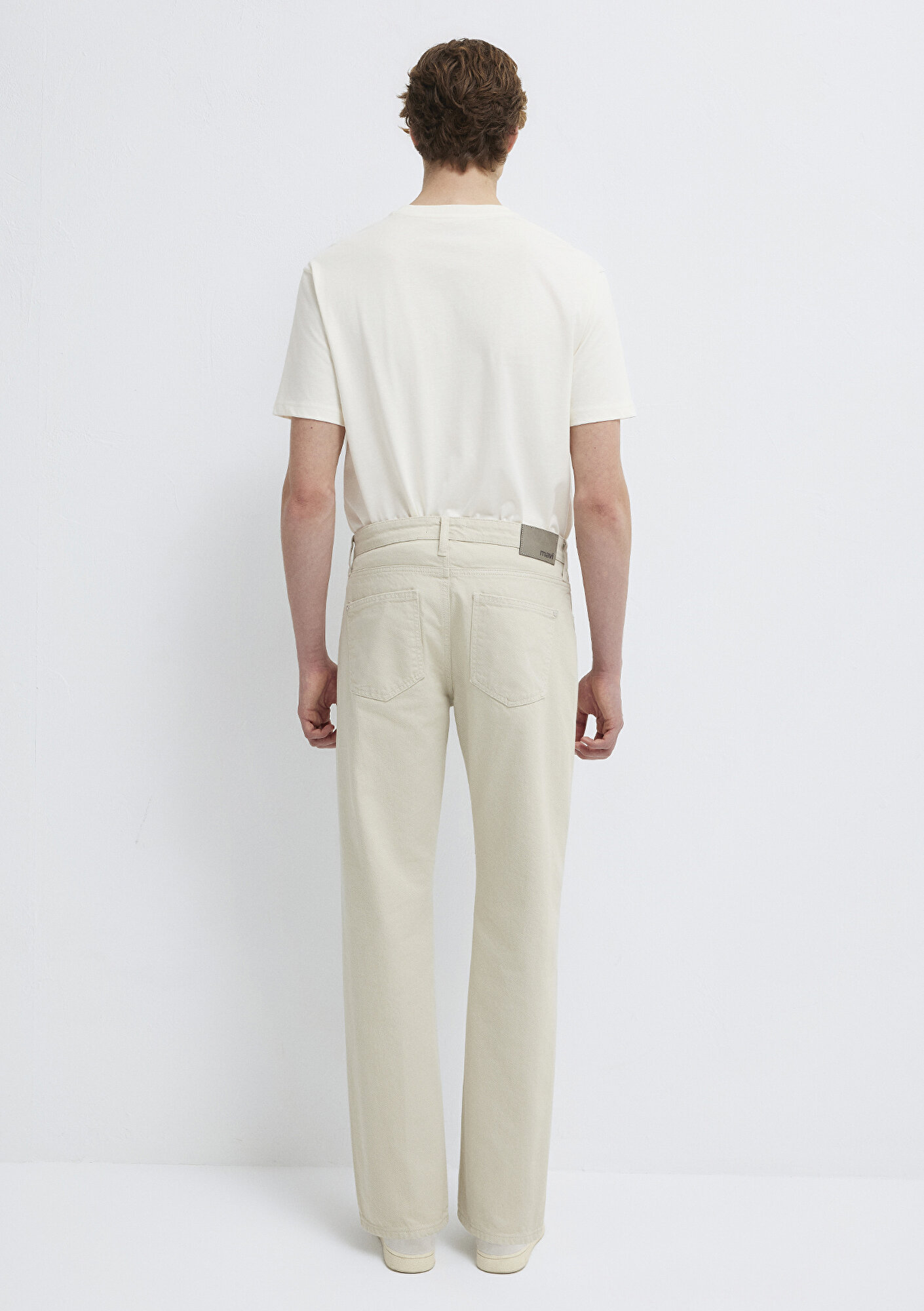 Mavi Lisbon Ekru Gabardin Pantolon 0010039-A3058