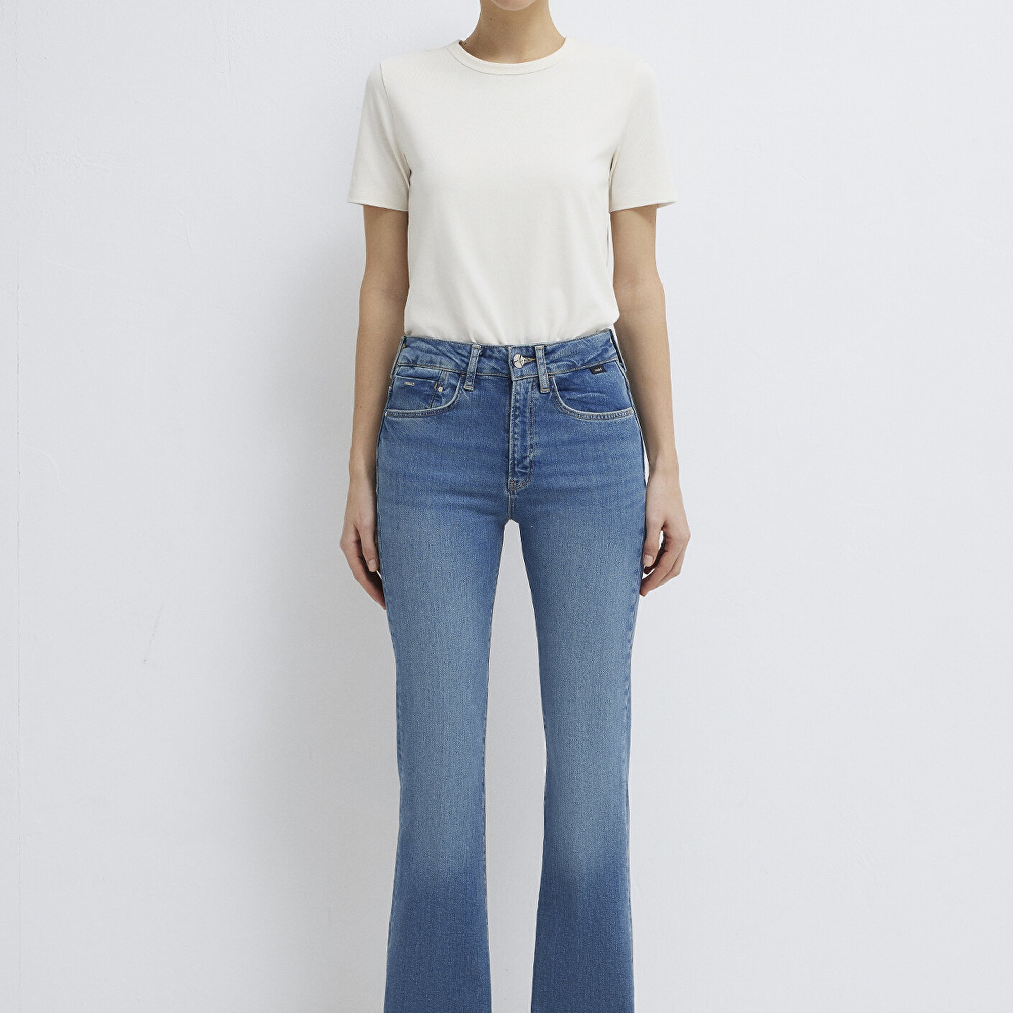 Mavi Maria Mavi Edition Gölgeli Koyu Mavi Jean Pantolon 101225-A1592