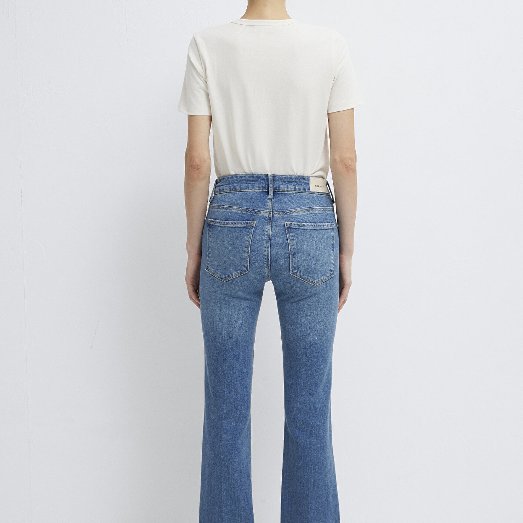 Mavi Maria Mavi Edition Gölgeli Koyu Mavi Jean Pantolon 101225-A1592