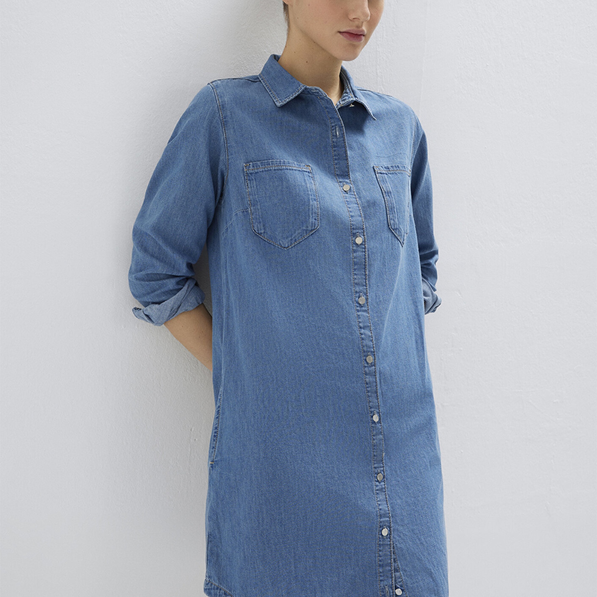 Mavi Liz Mavi Jean Elbise 130656-A1578