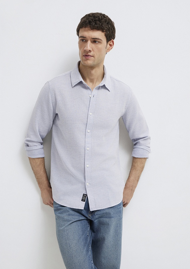  Mavi Mavi Gömlek Slim Fit / Dar Kesim 0211913-70813