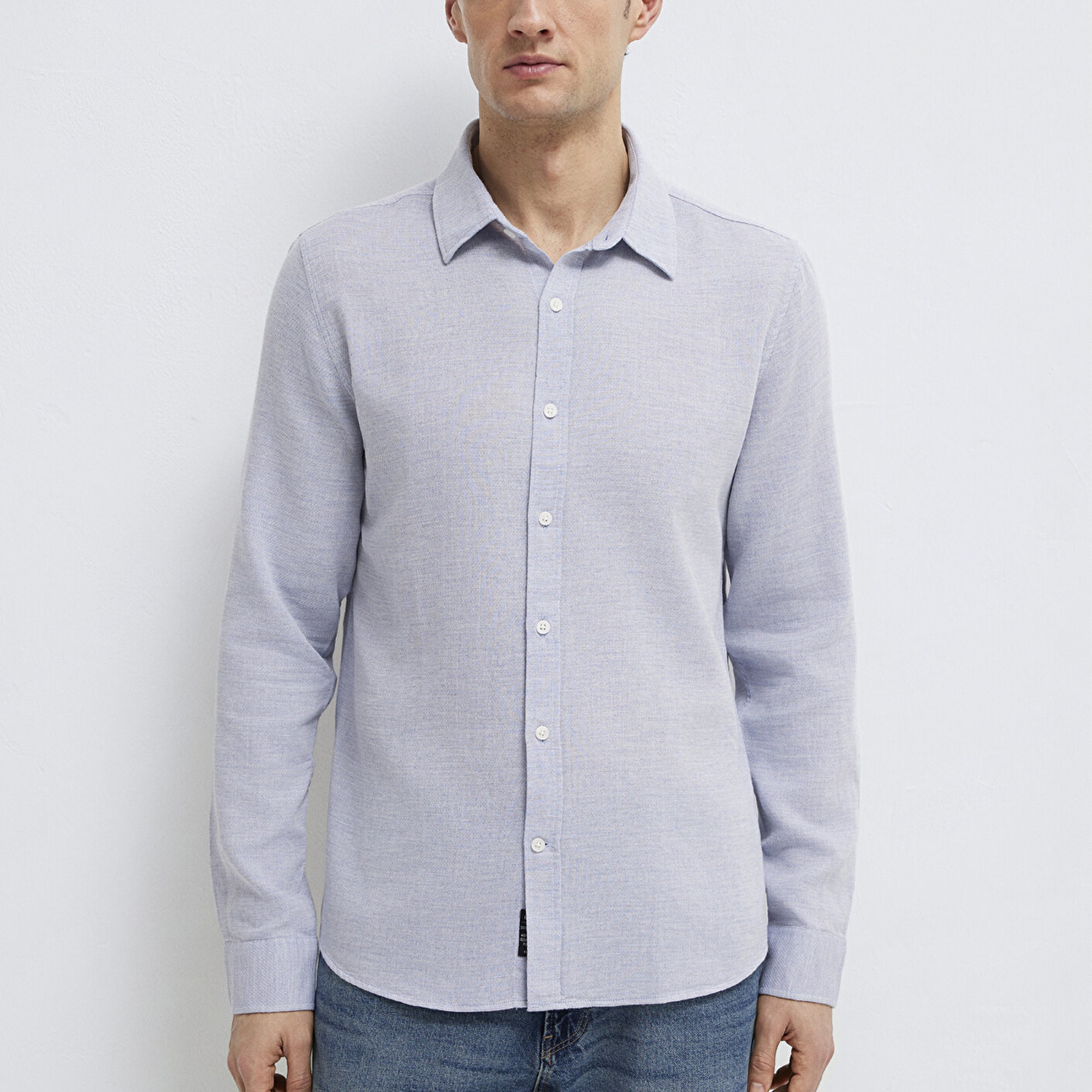 Mavi Mavi Gömlek Slim Fit / Dar Kesim 0211913-70813