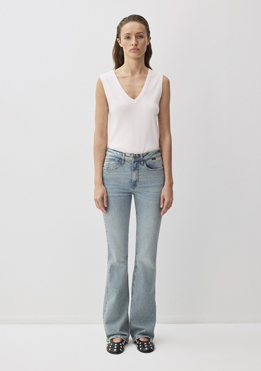  Mavi Maria Mavi Premium Puslu Açık Mavi Jean Pantolon 101225-89221