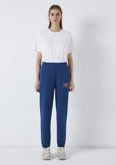  Mavi Mavi Logo Baskılı Lacivert Eşofman Altı 1010757-82625