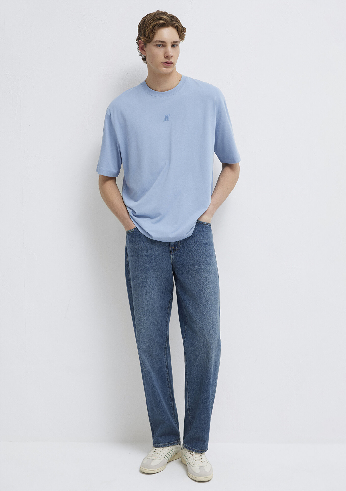 Mavi Mavi Pro Mavi Tişört Relaxed Fit / Rahat Kesim 0613438-91590