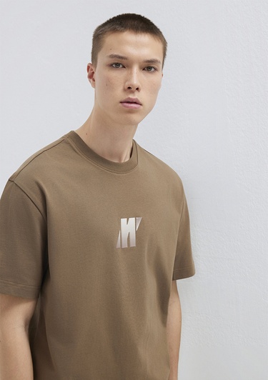  Mavi Mavi Pro Kahverengi Tişört Loose Fit / Bol Rahat Kesim 0613440-70378