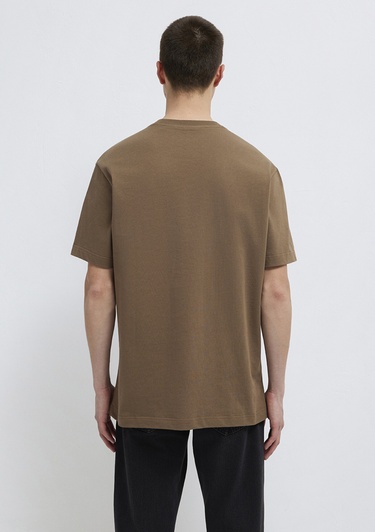  Mavi Mavi Pro Kahverengi Tişört Loose Fit / Bol Rahat Kesim 0613440-70378