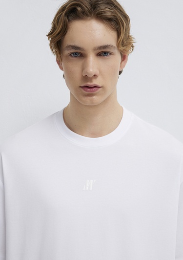  Mavi Mavi Pro Beyaz Tişört Relaxed Fit / Rahat Kesim 0613438-620