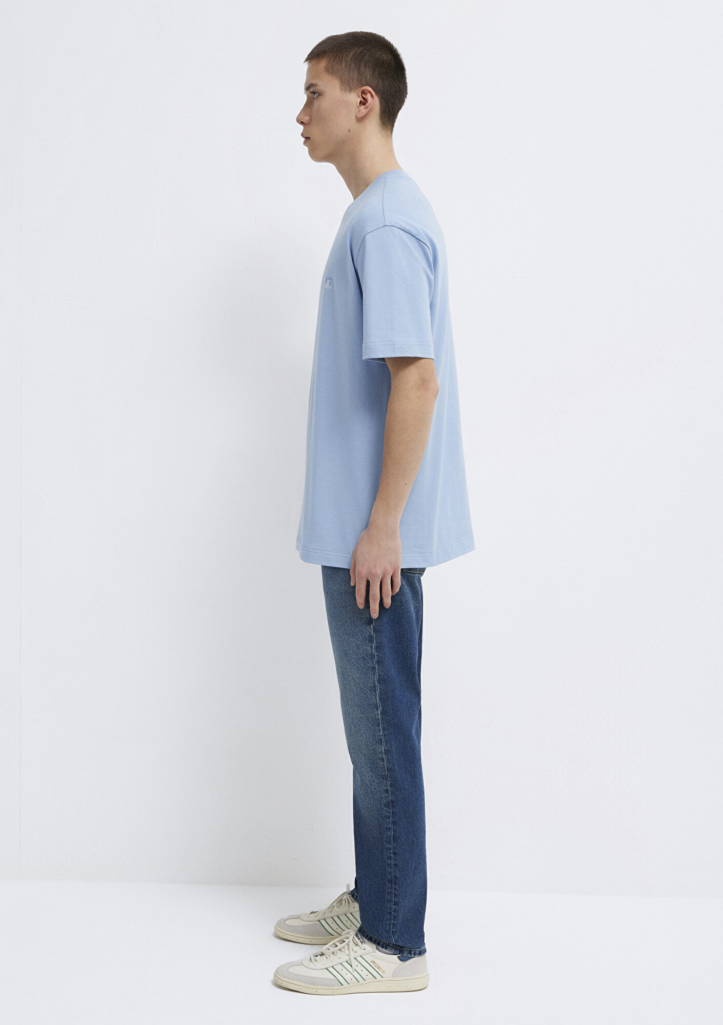 Mavi Mavi Pro Mavi Tişört Loose Fit / Bol Rahat Kesim 0613443-91590