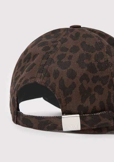  Mavi Leopar Desenli Şapka 1913461-26823
