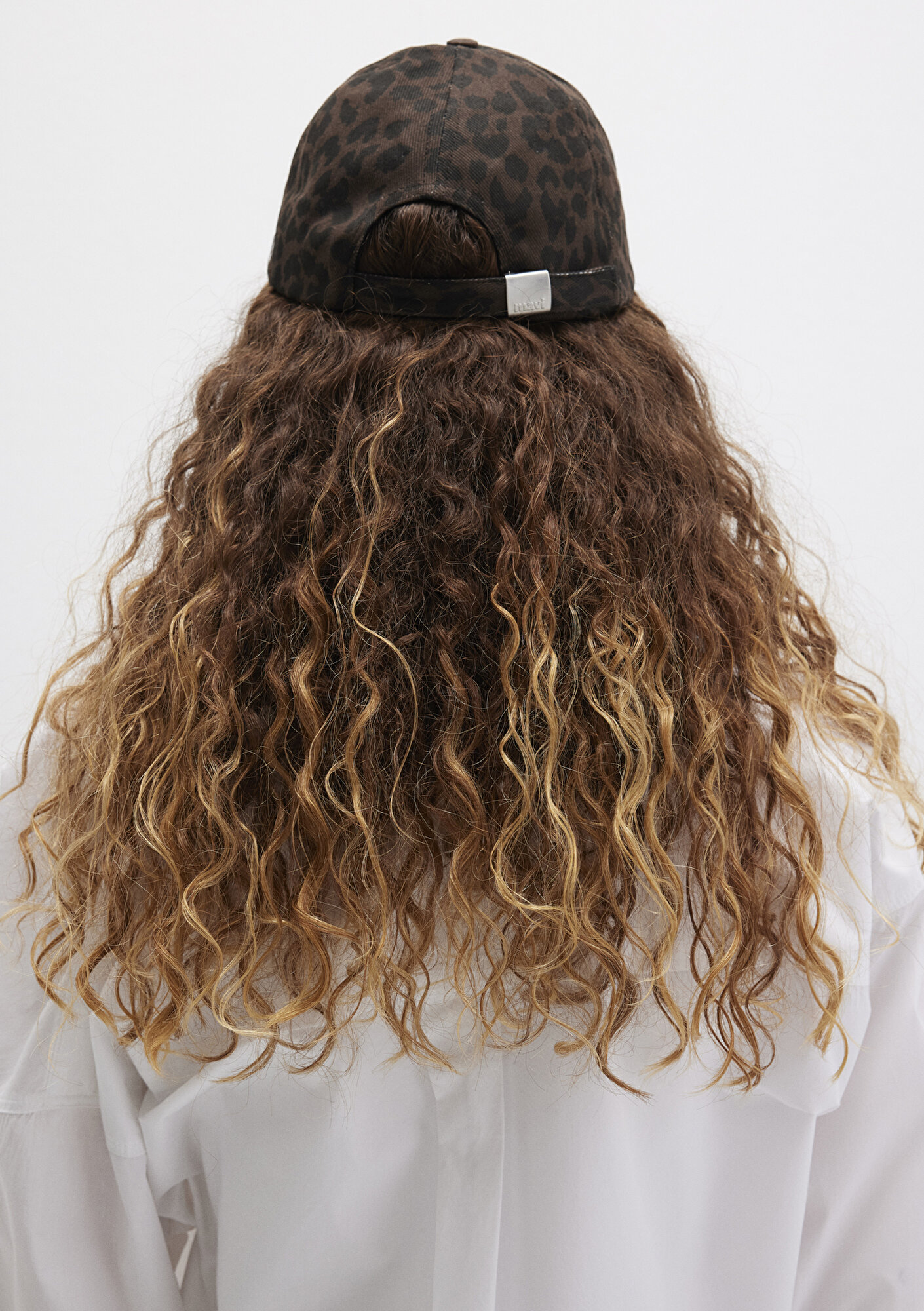 Mavi Leopar Desenli Şapka 1913461-26823