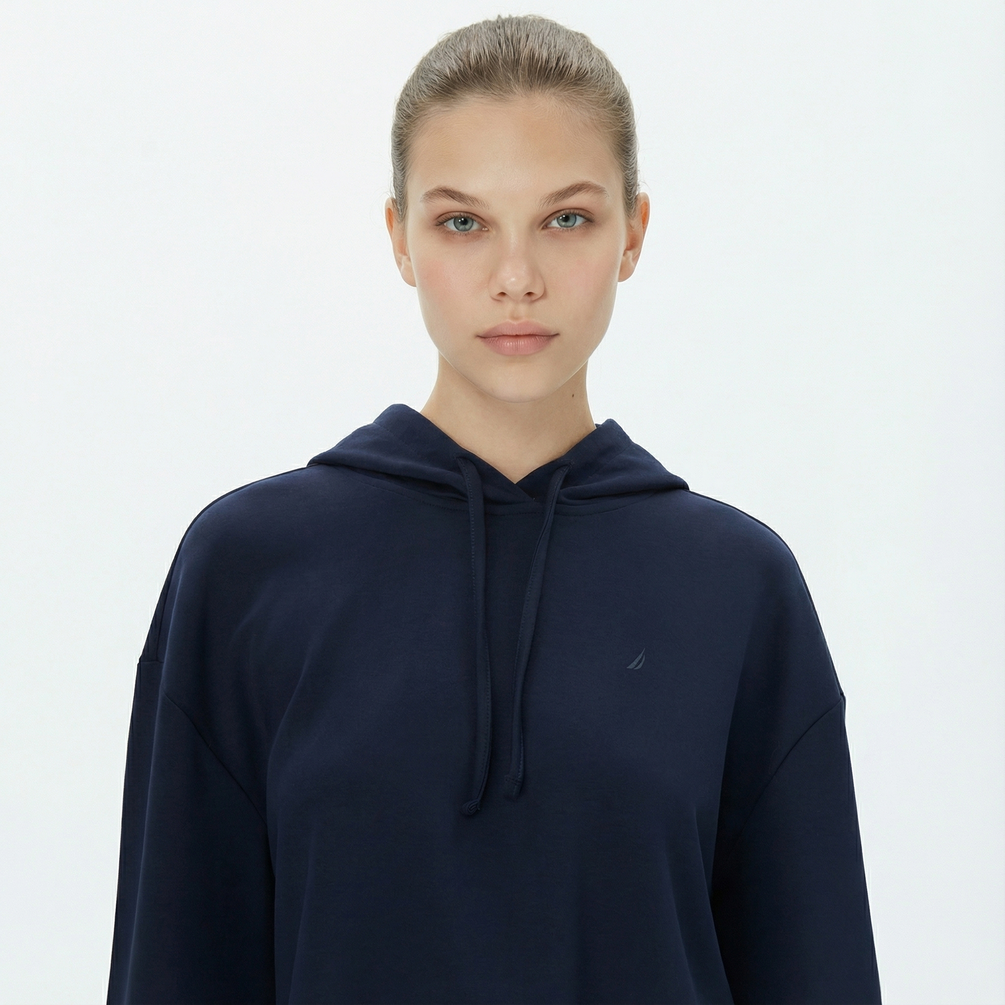  Nautica Kadın Lacivert Hoodie
