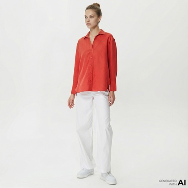  Nautica Kadın Beyaz Pantolon