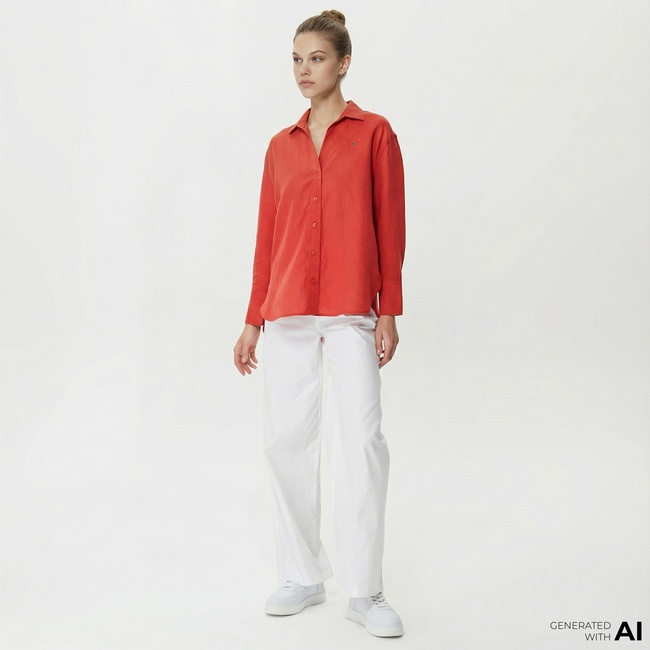  Nautica Kadın Beyaz Pantolon